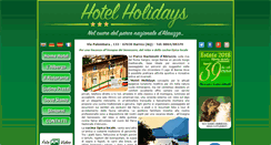 Desktop Screenshot of hotel-holidays.it